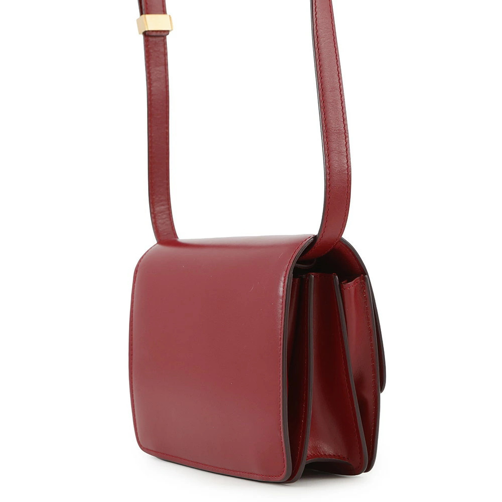 Celine Box Calfskin Box Flap Bag Red - Picture 2 of 12